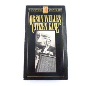 Citizen Kane VHS The Fiftieth 50 Anniversary 1991